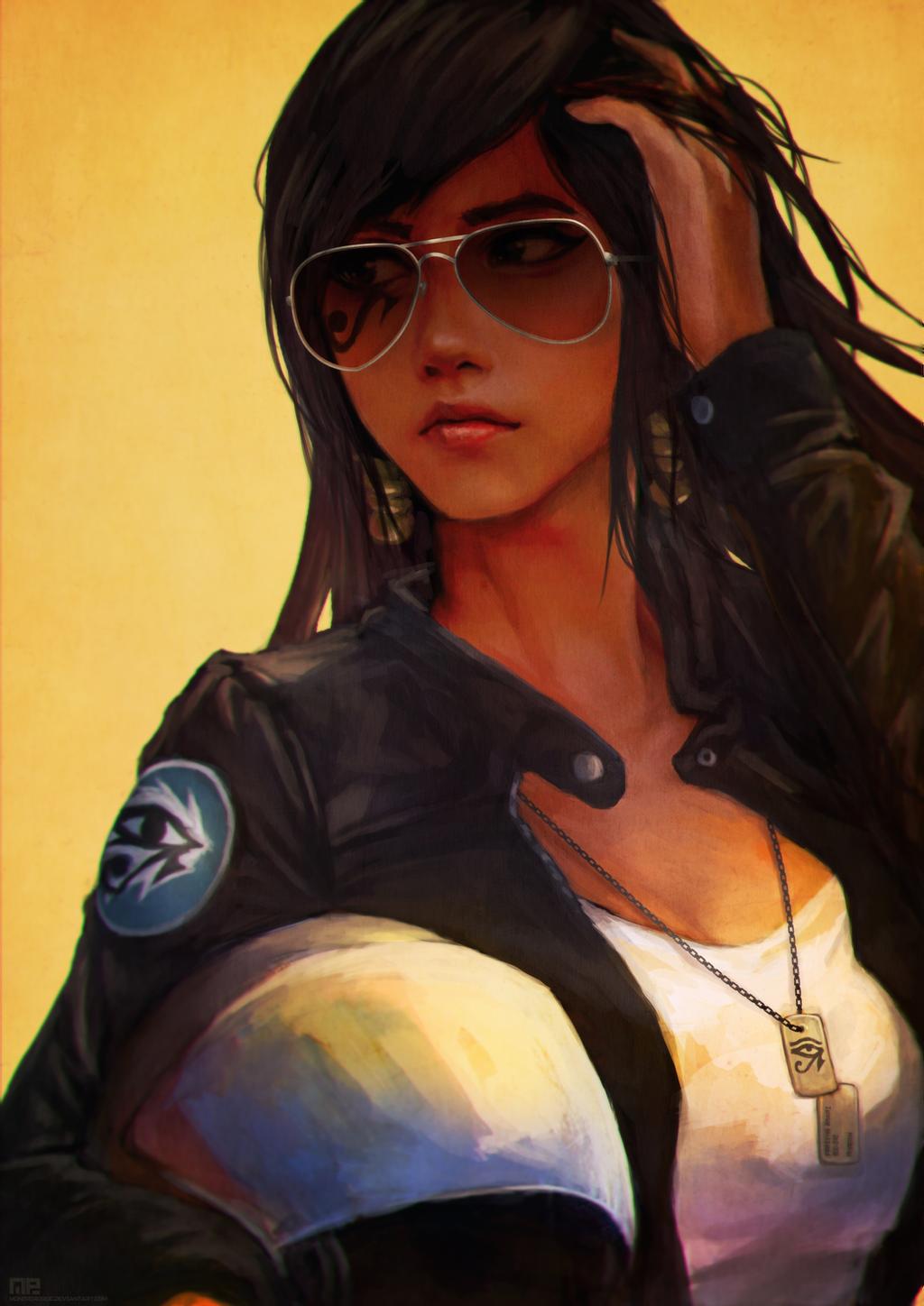 10 ans après [PV la famille les ami(e)s] Casual_pharah_by_monorirogue-da428cc