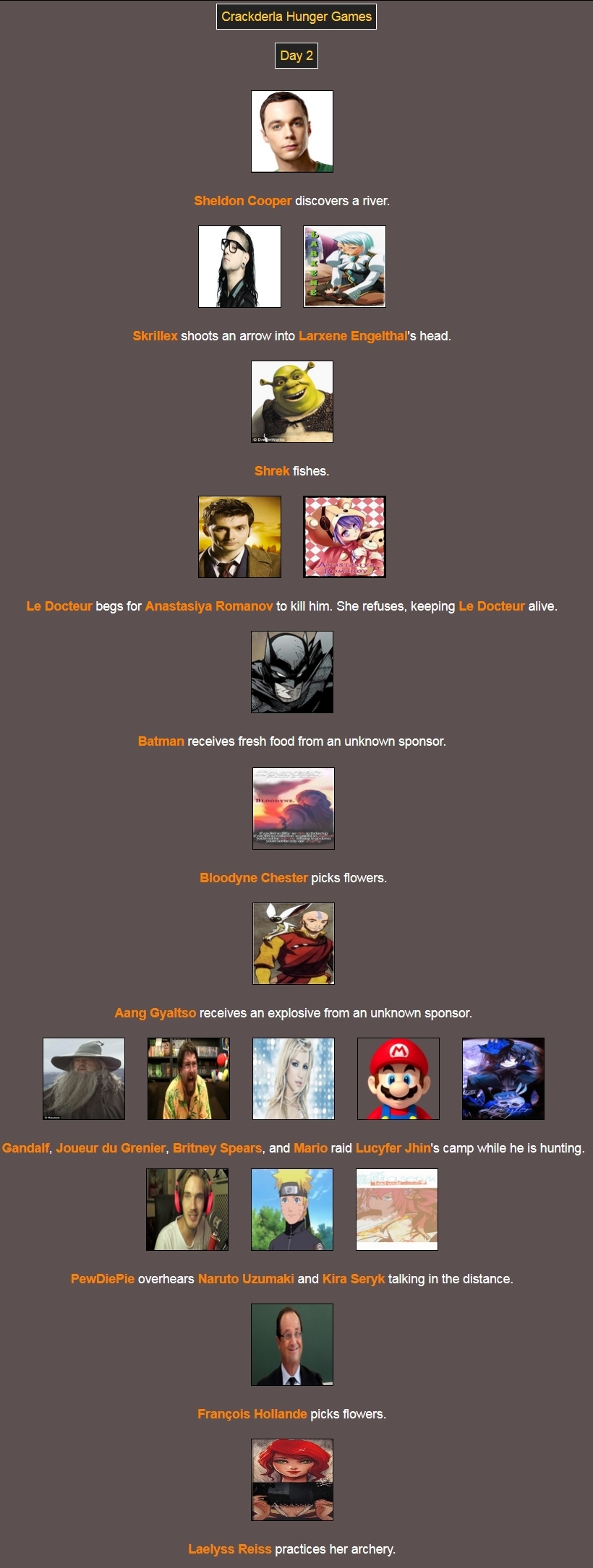[Crackderla N°1] Hunger Games - Page 4 67760931Day2